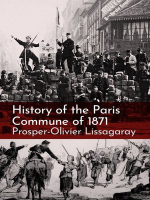 cover image of History of the Paris Commune of 1871